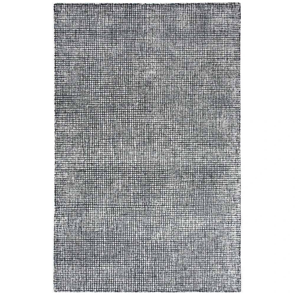 Dobl Tweed Black Large Area Rugs For Living Room