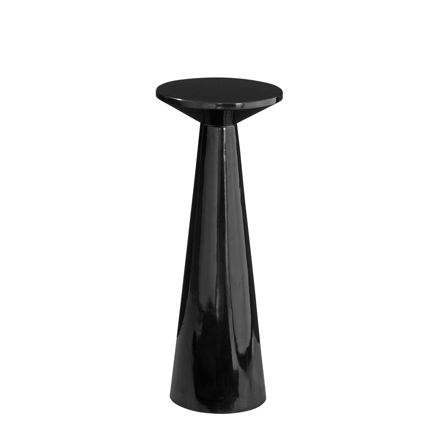 Yorick Metal Black Round Scatter Table