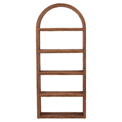 Furniture Classics Mandalay Banana Leaf Warp Brown Etagere