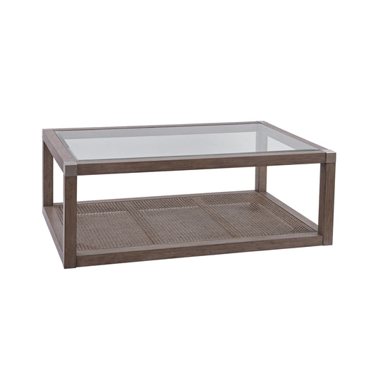 Calum Rubberwood Rectangular Cocktail Table