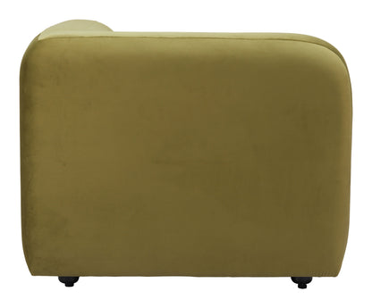 Biak Green Corner Chair