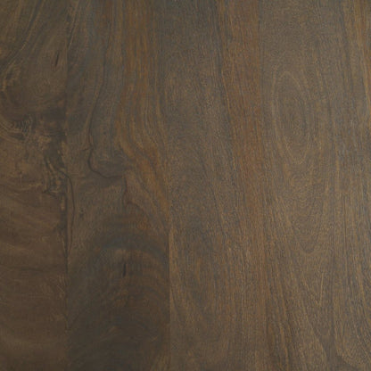 Bondi 42" Dark Brown Mango Wood & Paper Rope Square Coffee T -- Dark Brown