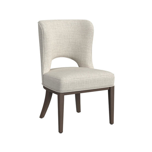 Bassett Mirror Trevino Performance Fabric Armless Dining Chair 2PC