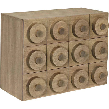 Lego Three Drawers Wood Chest -- view 12