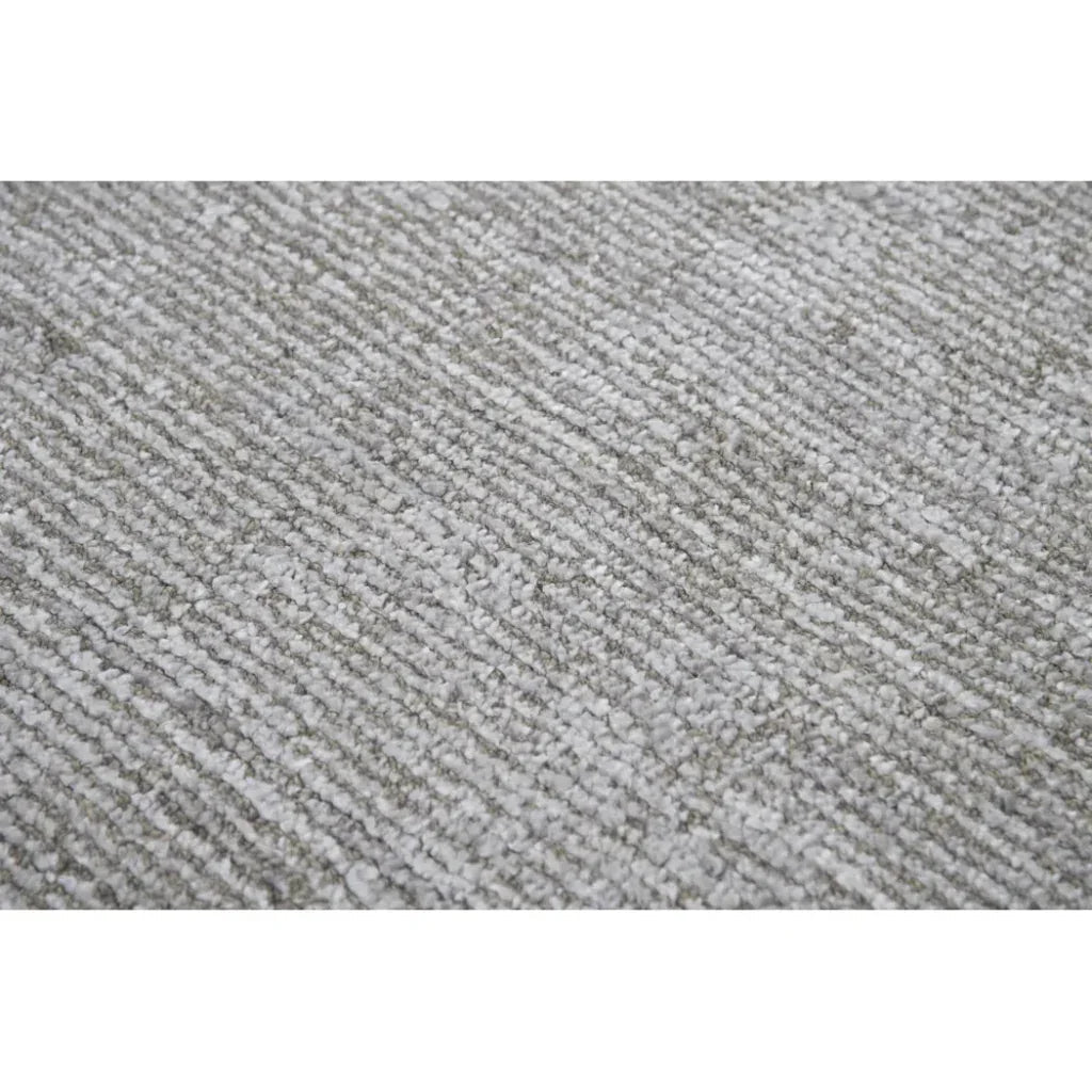 Baja Solid Gray Area Rugs For Living Room -- gray