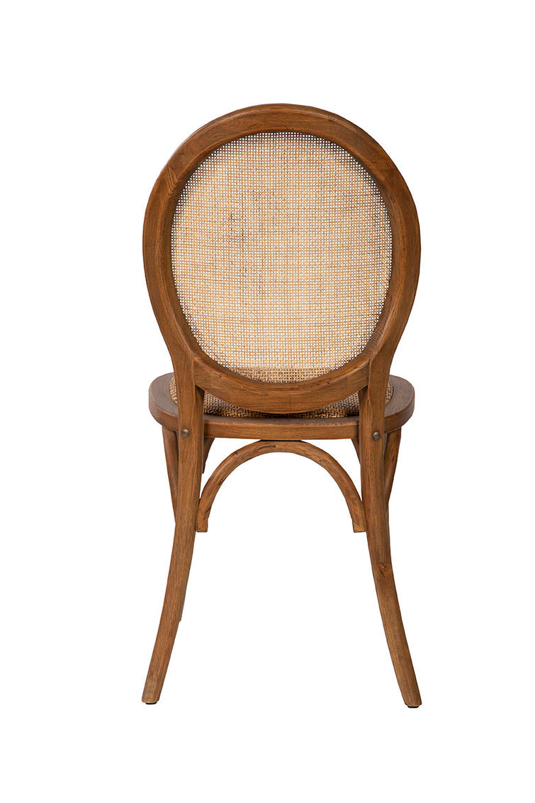 Furniture Classics Tansey Wooden Brown Side Chair 2PC