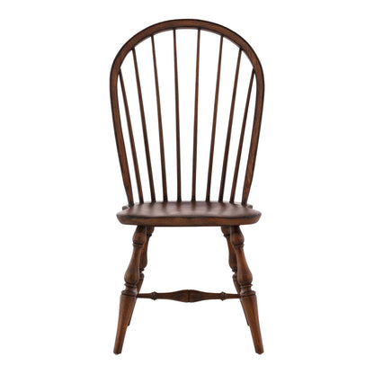 Furniture Classics Windsor Handcrafted Wooden Side Chair 2PC