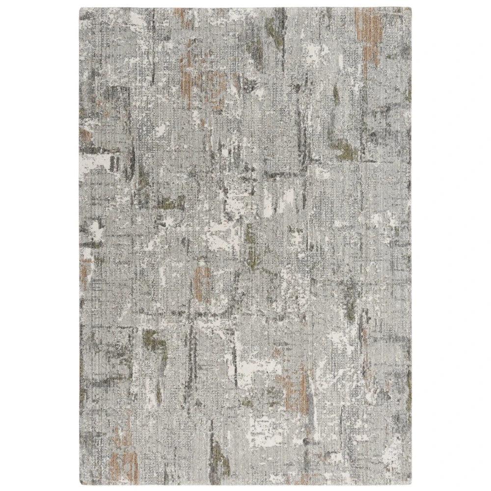 Ausi Abstract Gray Large Area Rugs For Living Room