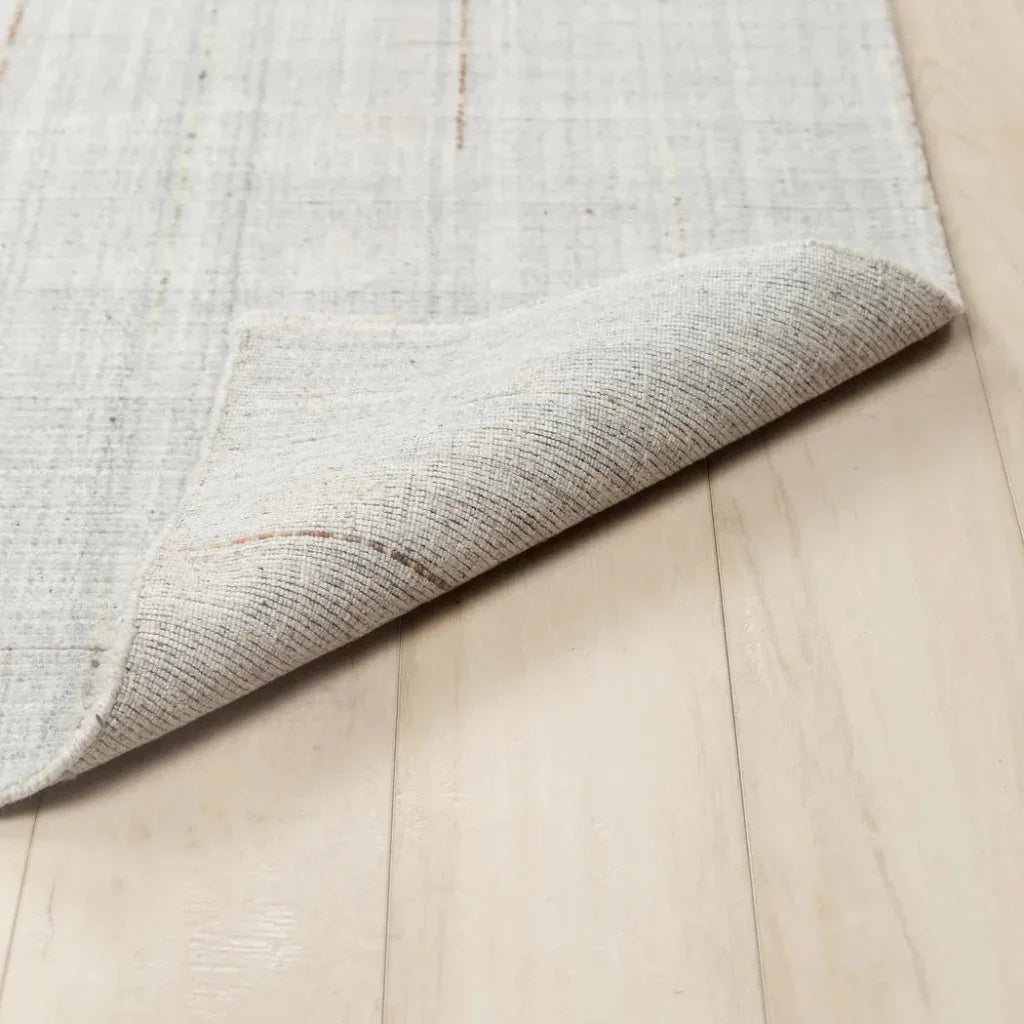 Azim Solid Light Gray Area Rugs For Living Room -- gray