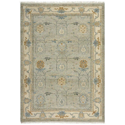 Aero Border Beige Large Area Rugs For Living Room