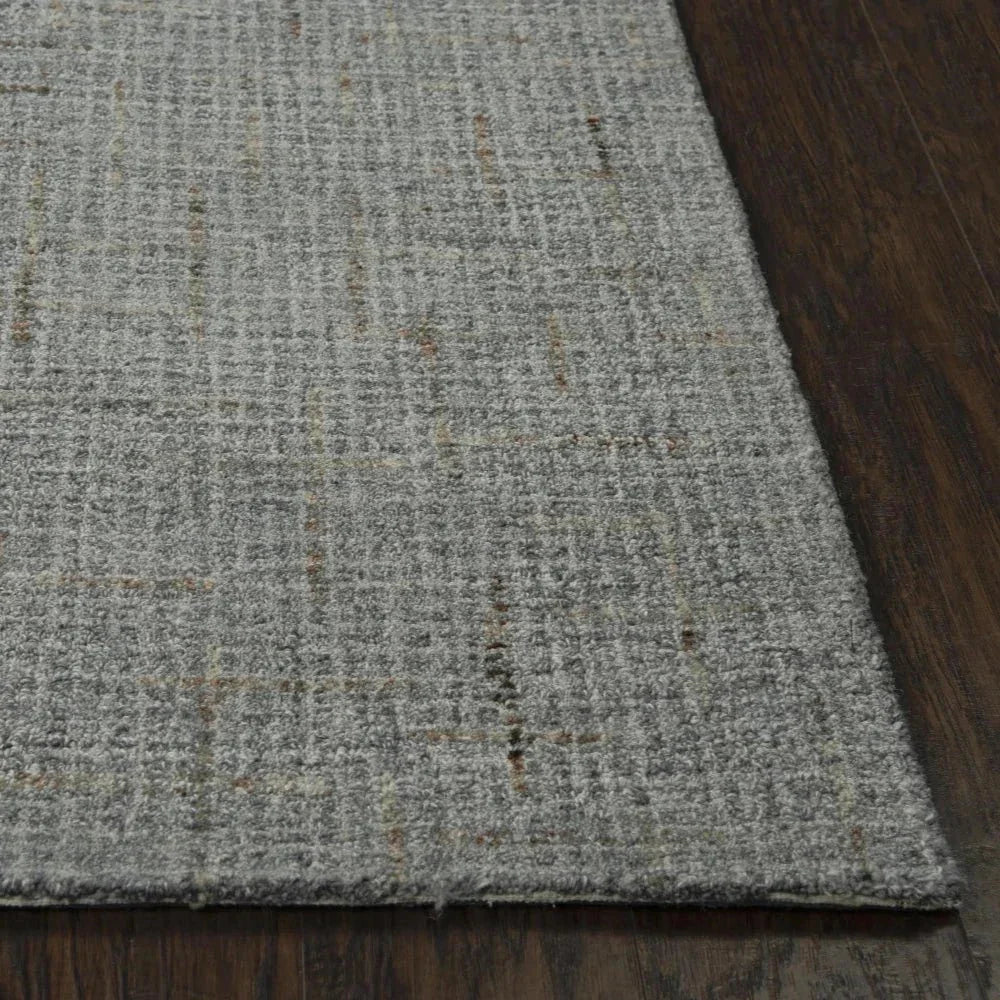 Daps Checkered Gray Area Rugs For Living Room - LOOMLAN - LOOMLAN - Area Rugs