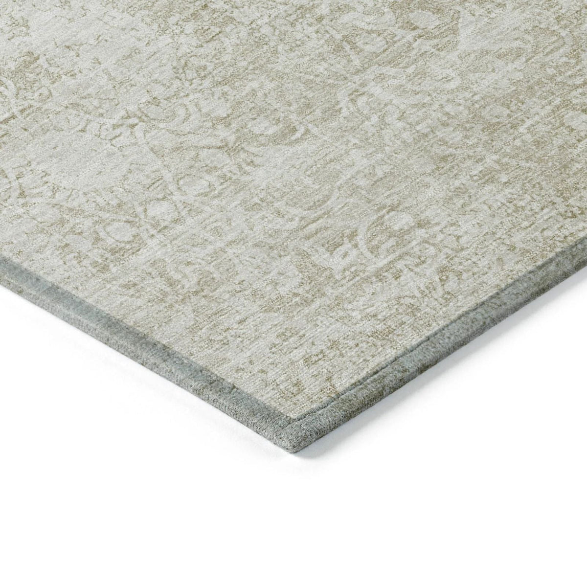 Kaelas Brown Washable Indoor-Outdoor Rug