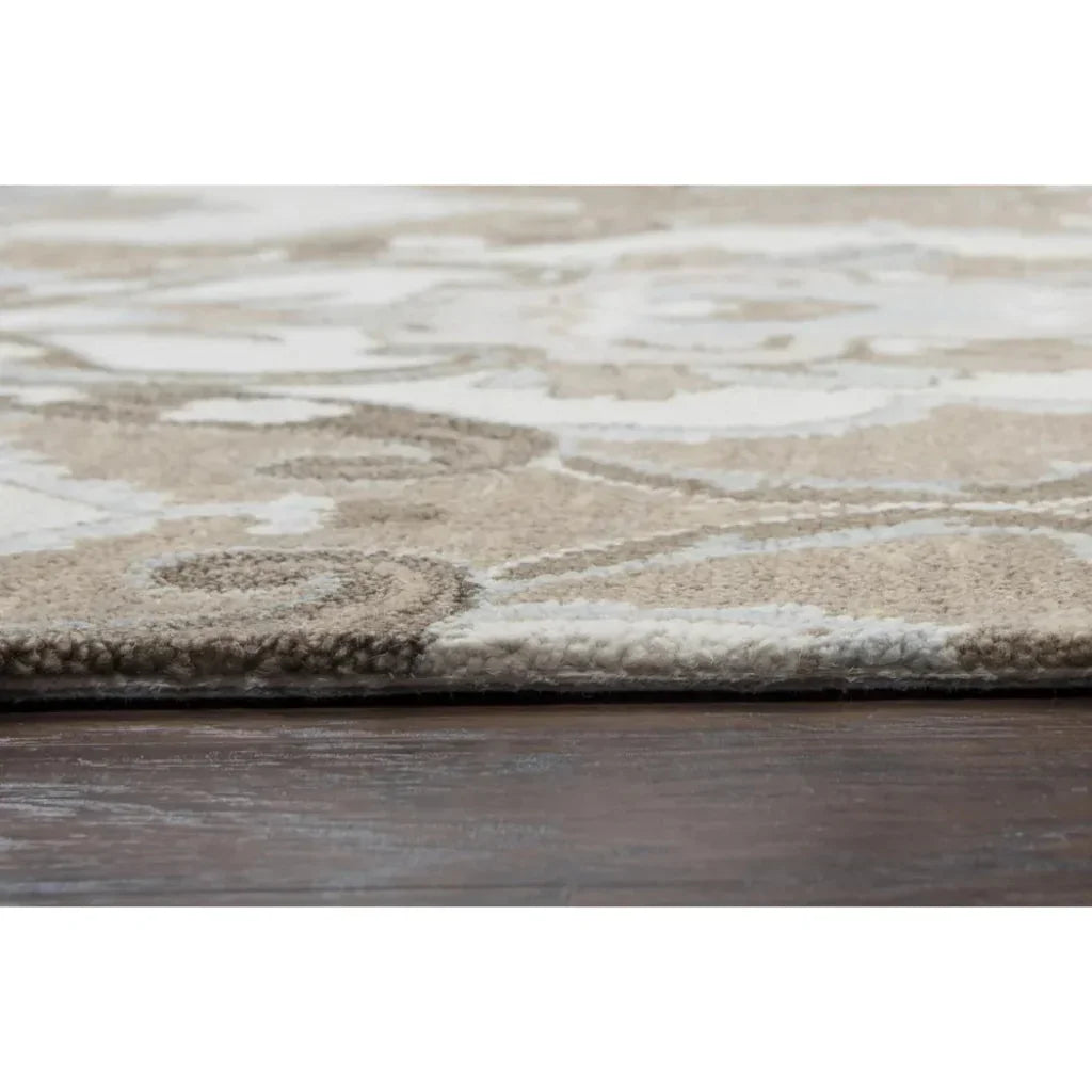 Cord Brown Round Area Rugs For Dining Room - LOOMLAN - LOOMLAN - Area Rugs