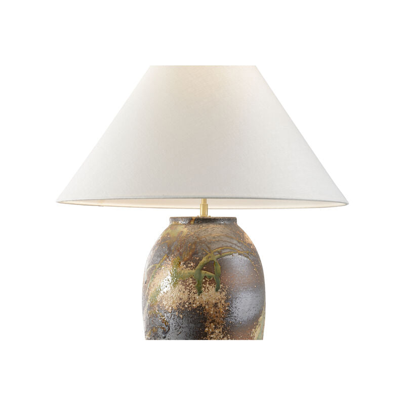 Wildwood Chaiaki Sandy Clay Handcrafted Table Lamp