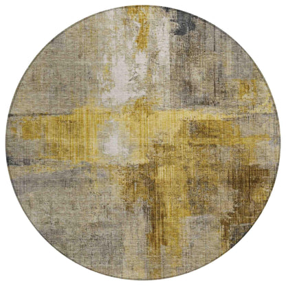 Jaelor Gray Washable Indoor-Outdoor Rug