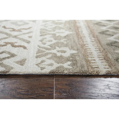 Carl Tribal Motif Natural Large Area Rugs - LOOMLAN - LOOMLAN - Area Rugs