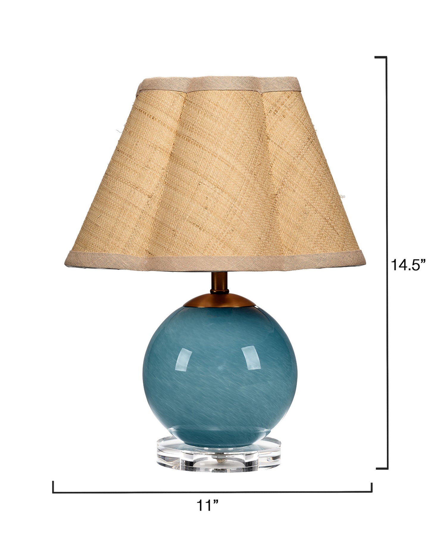 Elegant Dottie Table Lamp Blue Perfect For Any Space