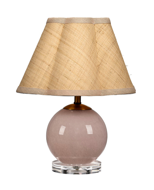 Dottie Blown Glass Table Lamp Pink Jamie Young