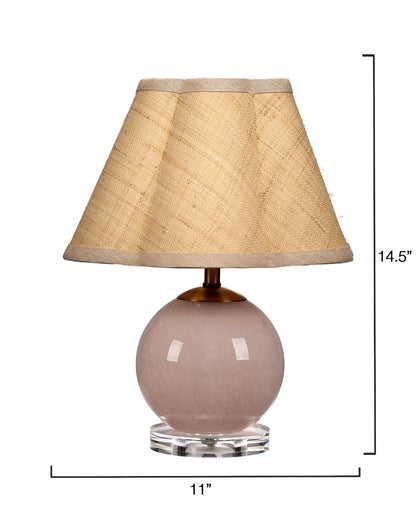 Dottie Blown Glass Table Lamp Pink Jamie Young