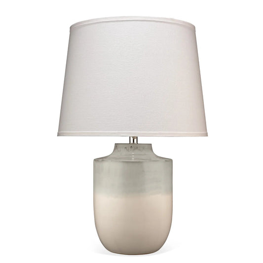 Jamie Young Coastal Style Cream Ceramic Lagoon Table Lamp