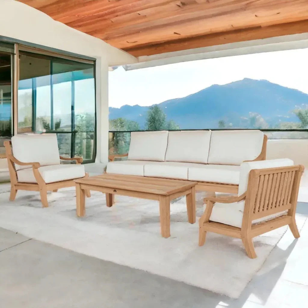 Sonoma 4PC Outdoor Patio Deep Set Sunbrella -- view 2