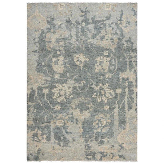 LOOMLAN Agua Abstract Dark Gray Large Area Rugs