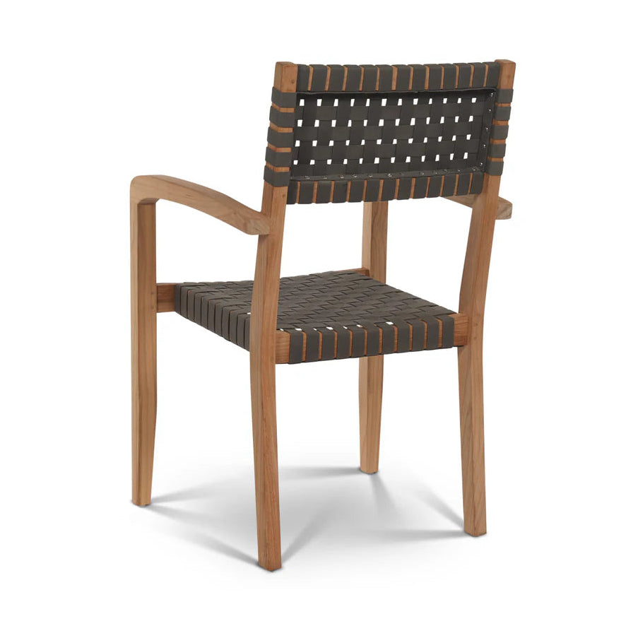 Herning Teak Stacking Outdoor Armchair 4PC -- view 5