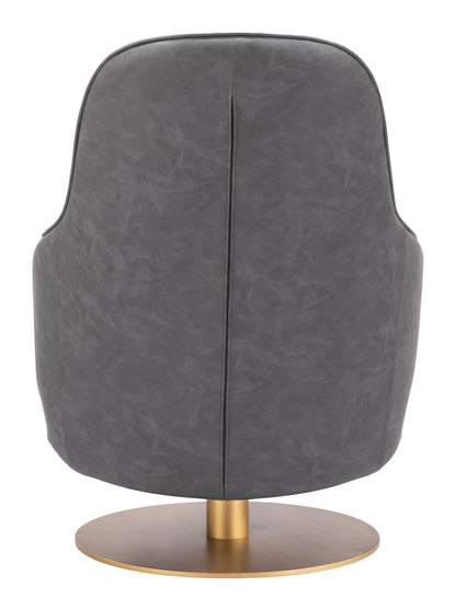 Withby Gray Armless Accent Chair