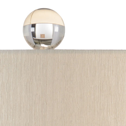 Ming White Glazed Ceramic Table Lamp-Table Lamps-Wildwood-LOOMLAN