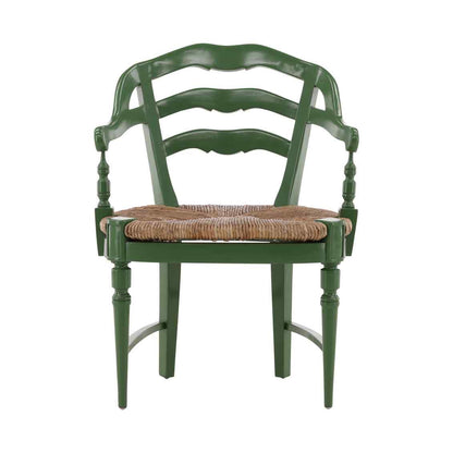 Maverick Hand Painted Wooden Arm Chair
