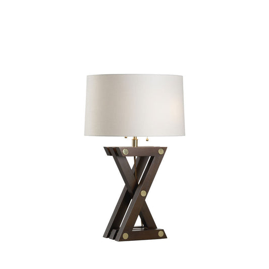 Wildwood Zander Walnut Finish Table Lamp