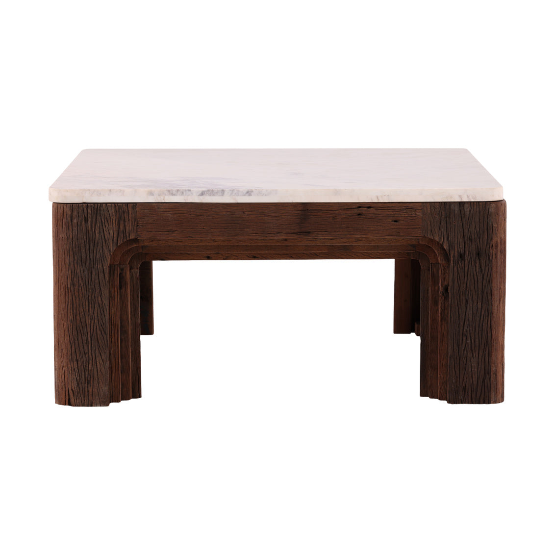 Furniture Classics Williams White Marble Top Coffee Table