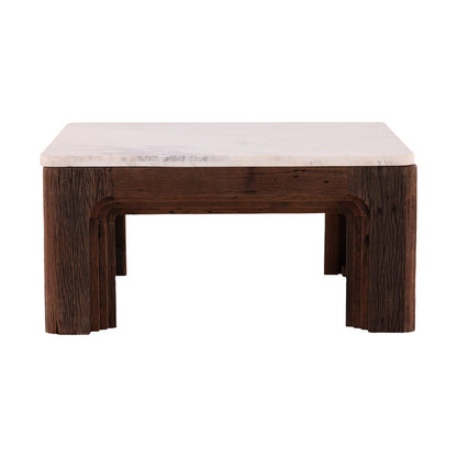 Furniture Classics Williams White Marble Top Coffee Table