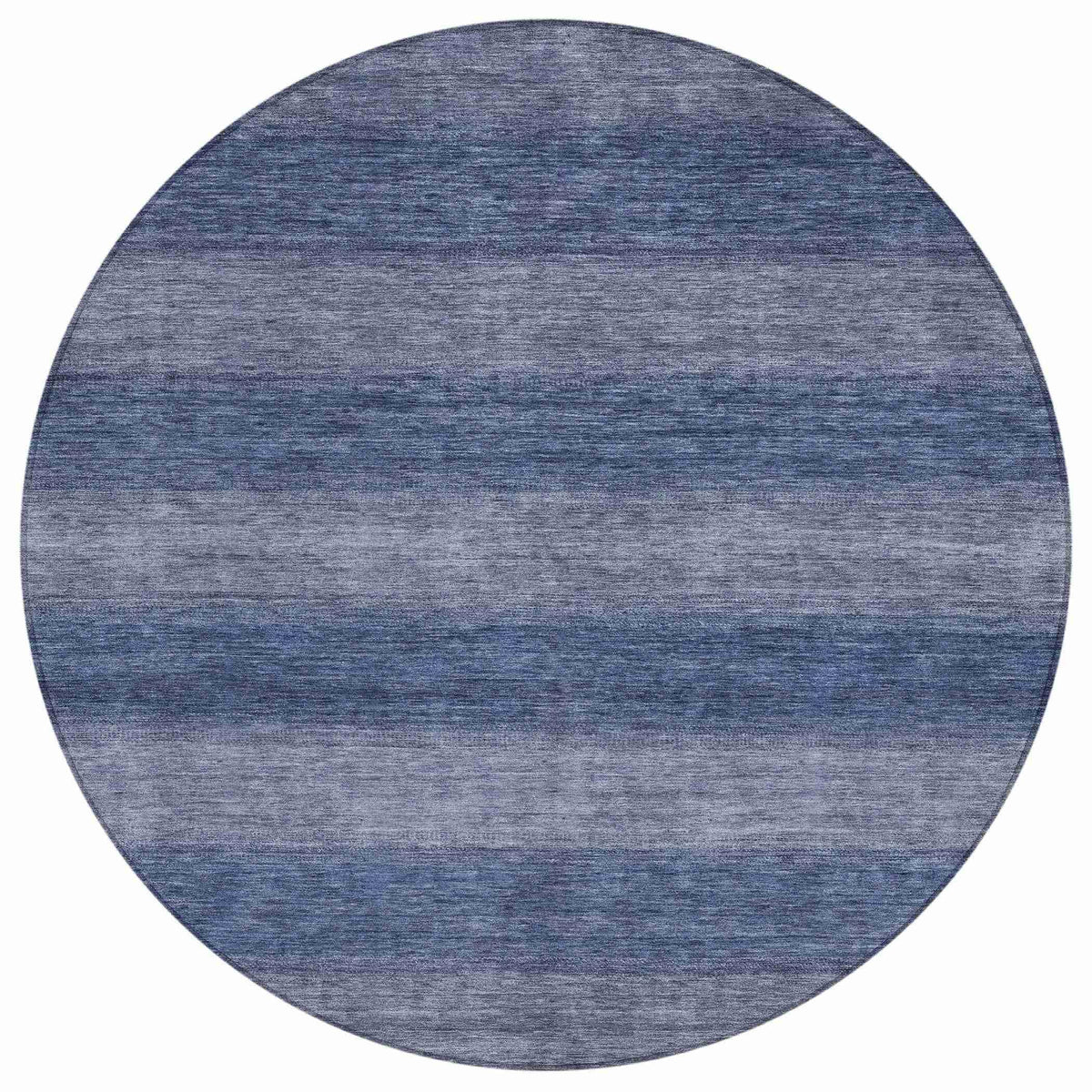Haelius Blue Washable Indoor-Outdoor Rug