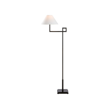 St. Dunstan Slim Profile Metal Floor Lamp