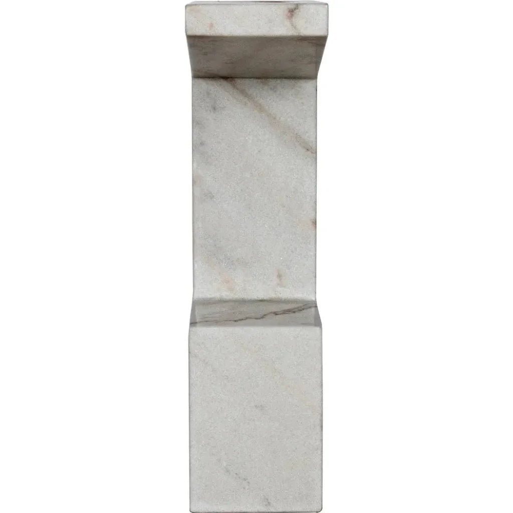 Aero Marble Accent Side Table -- view 3