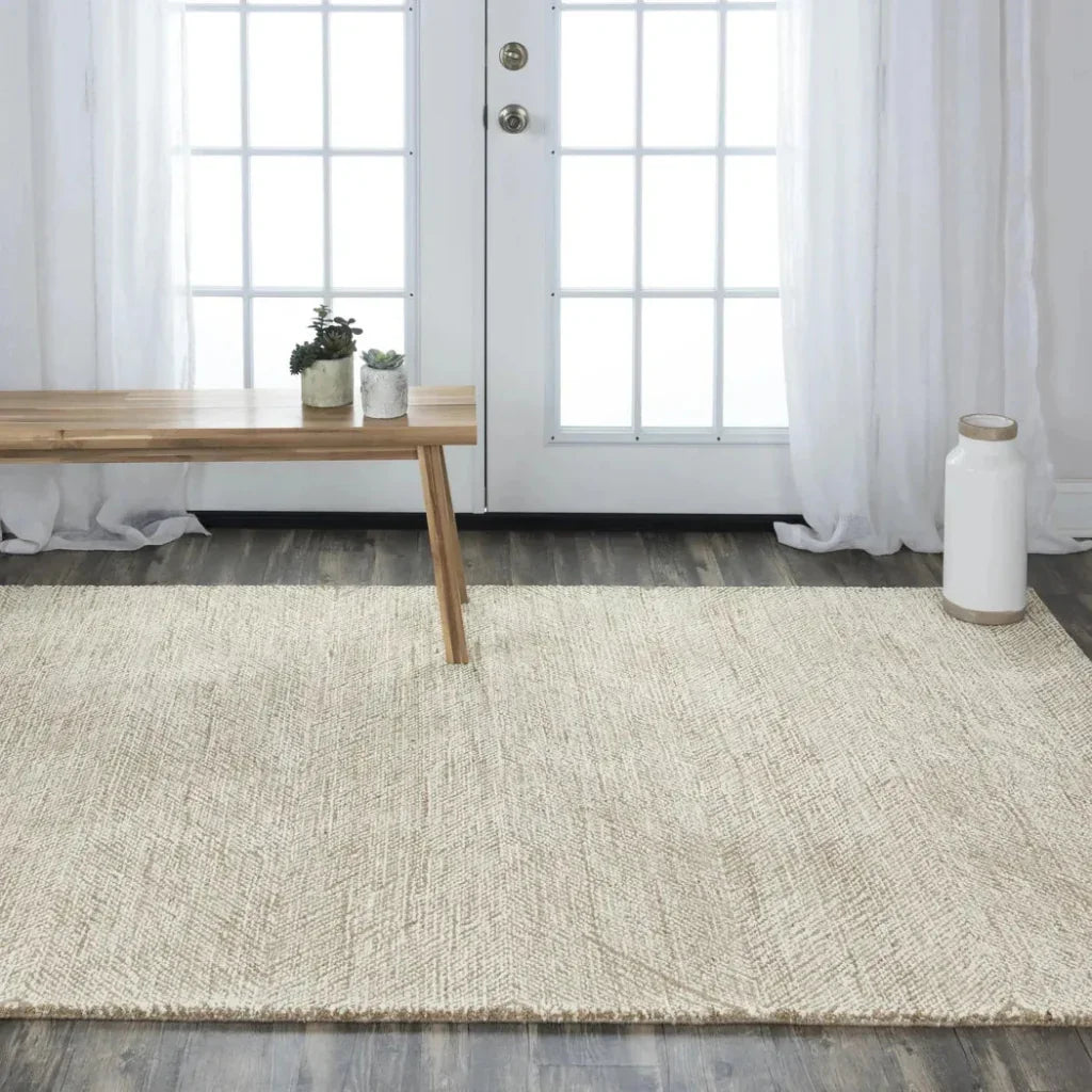 Cado Chevron Tan Area Rugs For Living Room -- tan