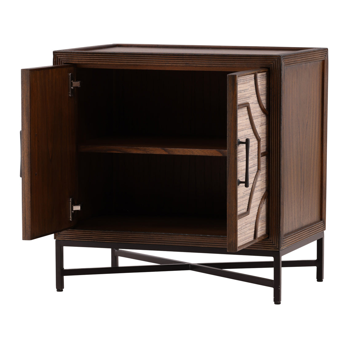 Furniture Classics Rouge Two Doors Wooden Accent Cabinet