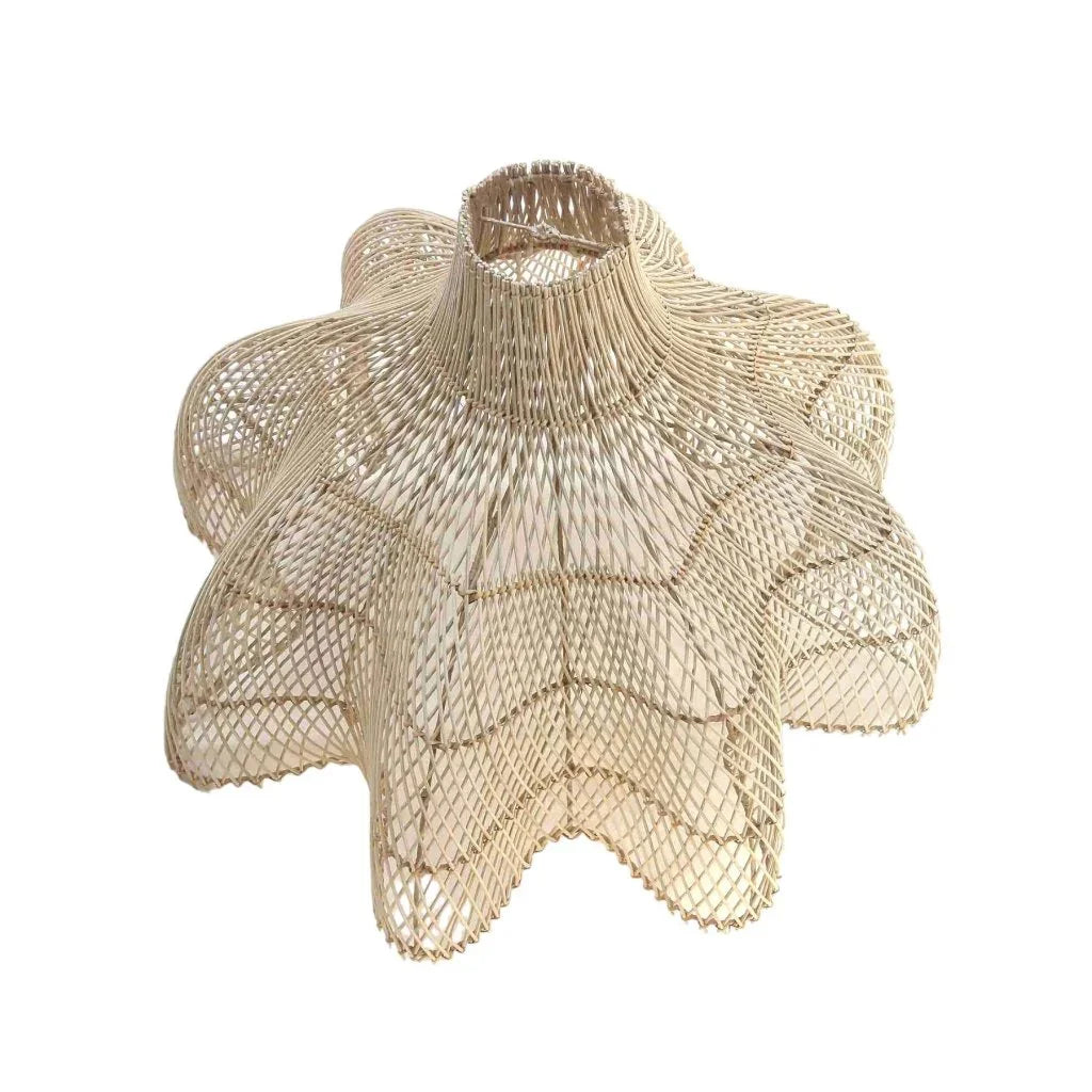 Bloom Natural Rattan Wicker Hanging Lamp -- view 2