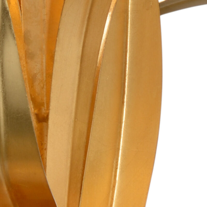 Wildwood Lilith Gold Leaf Vintage Inspired Table Lamp