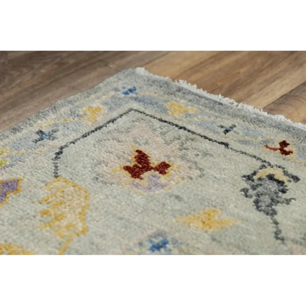 Colm Floral Gray Large Area Rugs For Living Room -- gray