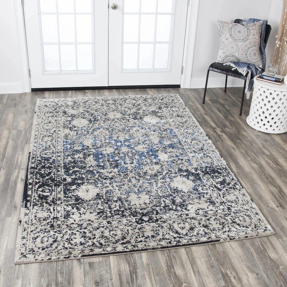 Doos Oriental Distress Brown Kitchen Hallway Runner Rug -- brown