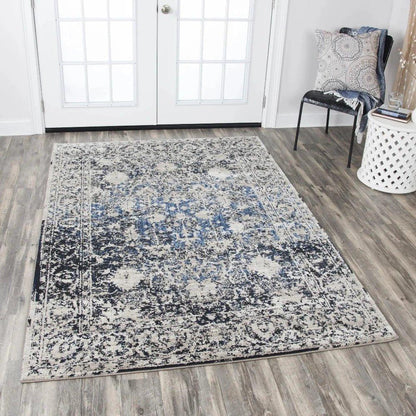 Doos Oriental Distress Brown Kitchen Hallway Runner Rug -- brown