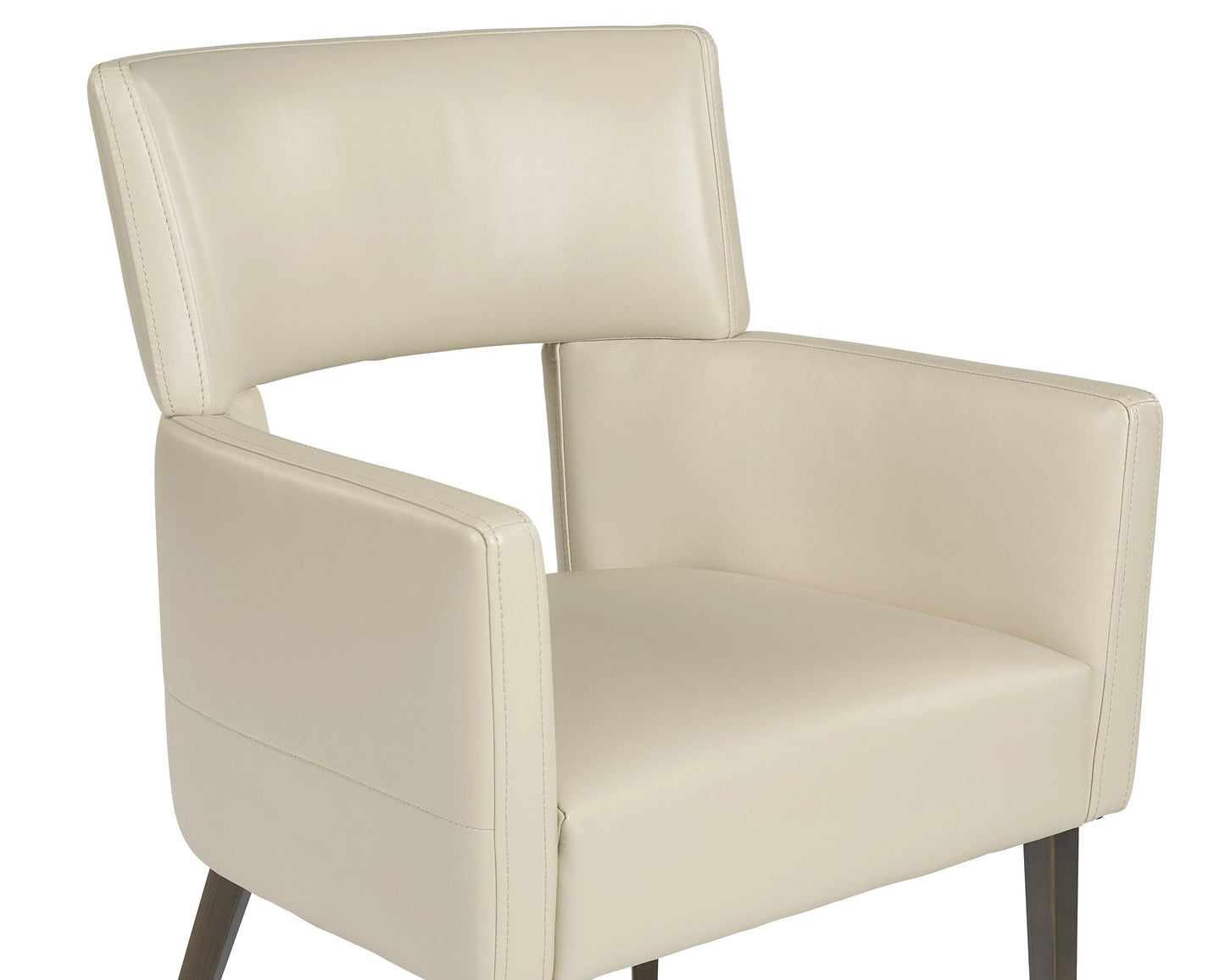 Amerie Leather Upholstered Dining Armchair