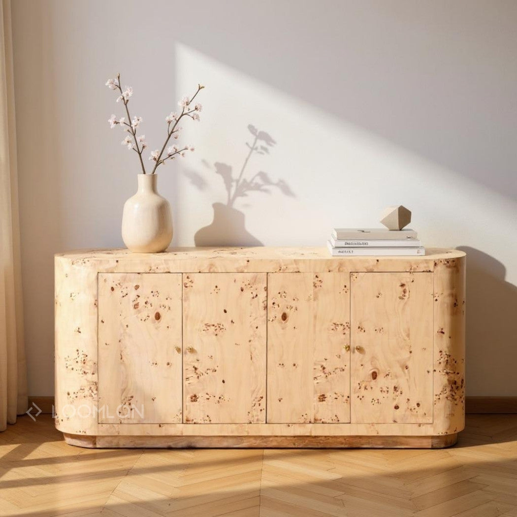 Avandrae Four Doors Wood Sideboard -- view 2