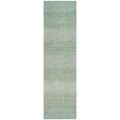 Haelius Teal Washable Indoor-Outdoor Rug