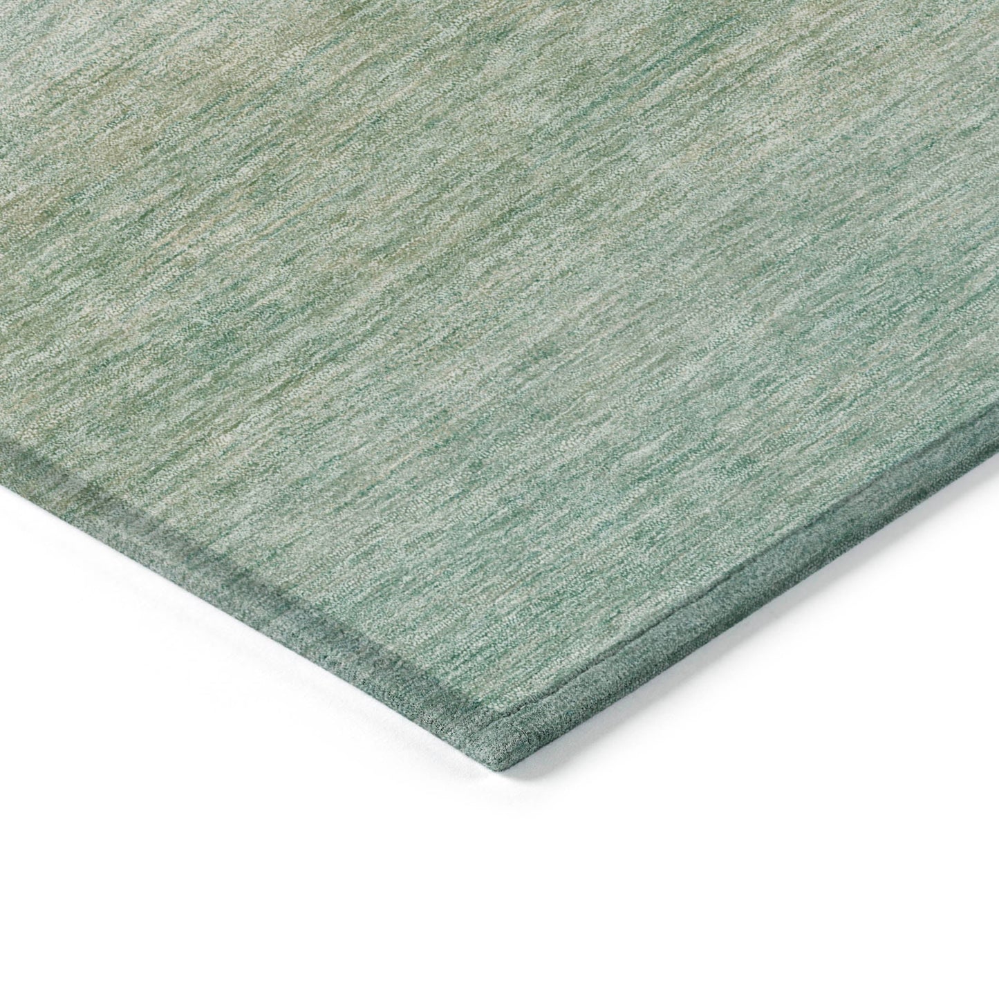 Haelius Teal Washable Indoor-Outdoor Rug