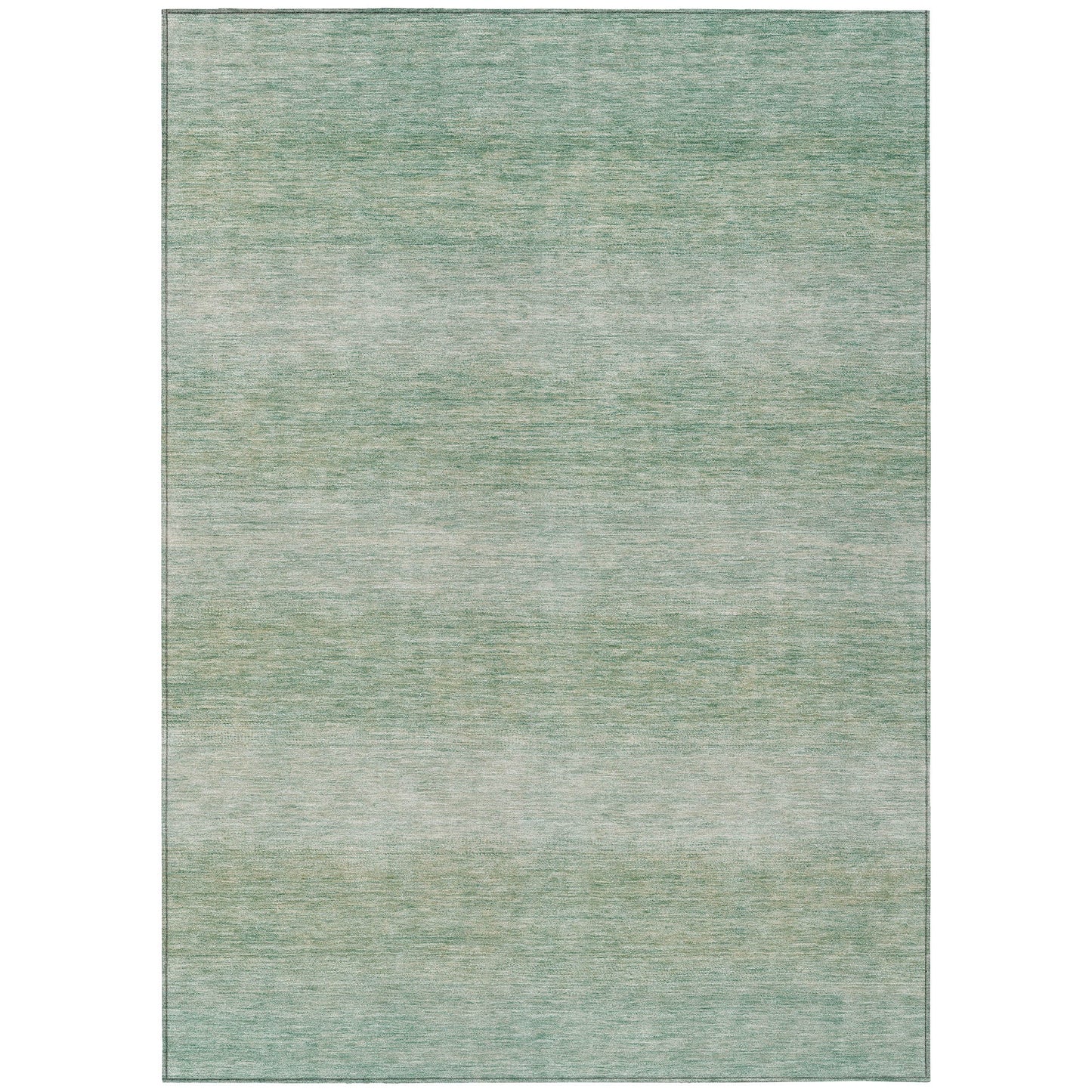 Haelius Teal Washable Indoor-Outdoor Rug