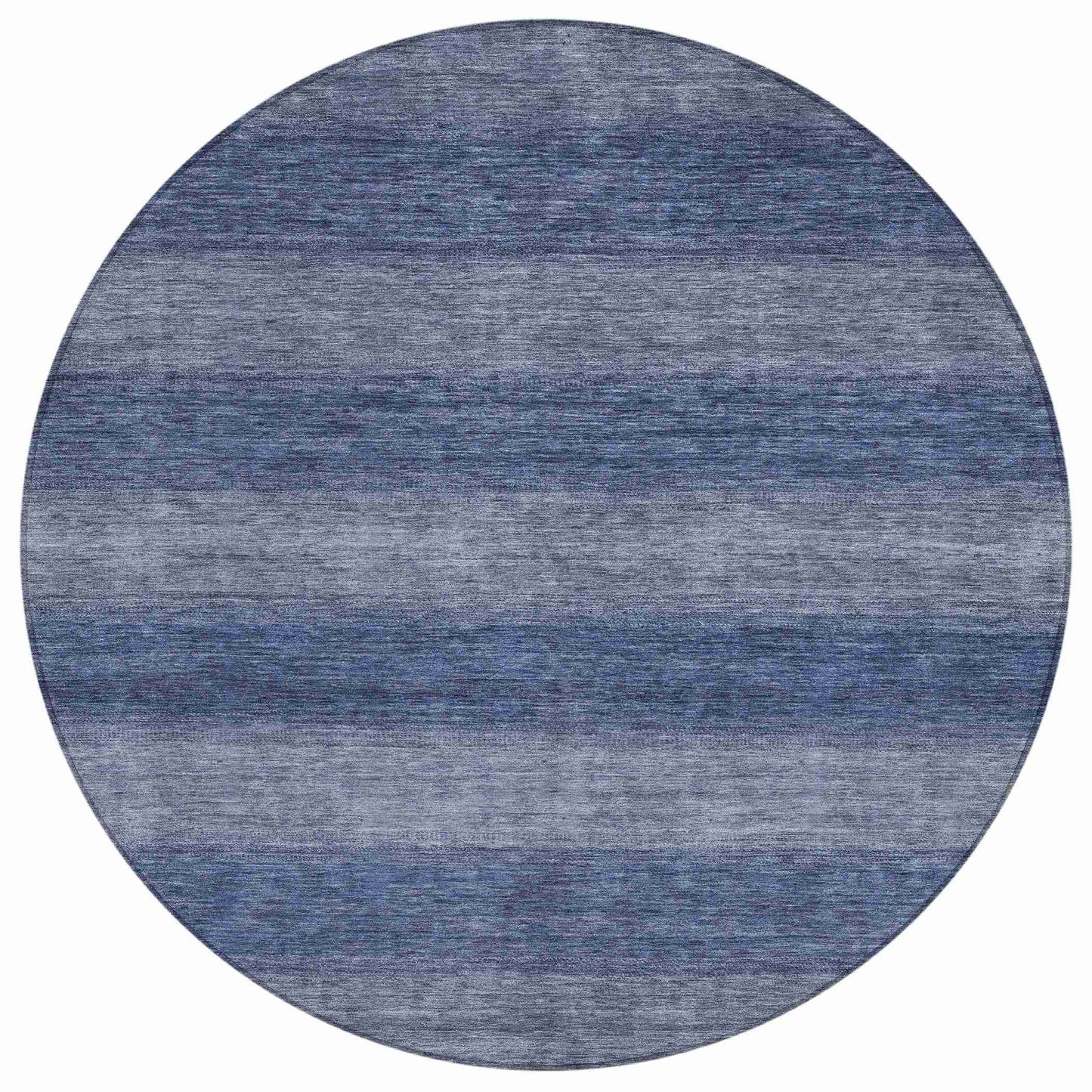 Haelius Blue Washable Indoor-Outdoor Rug