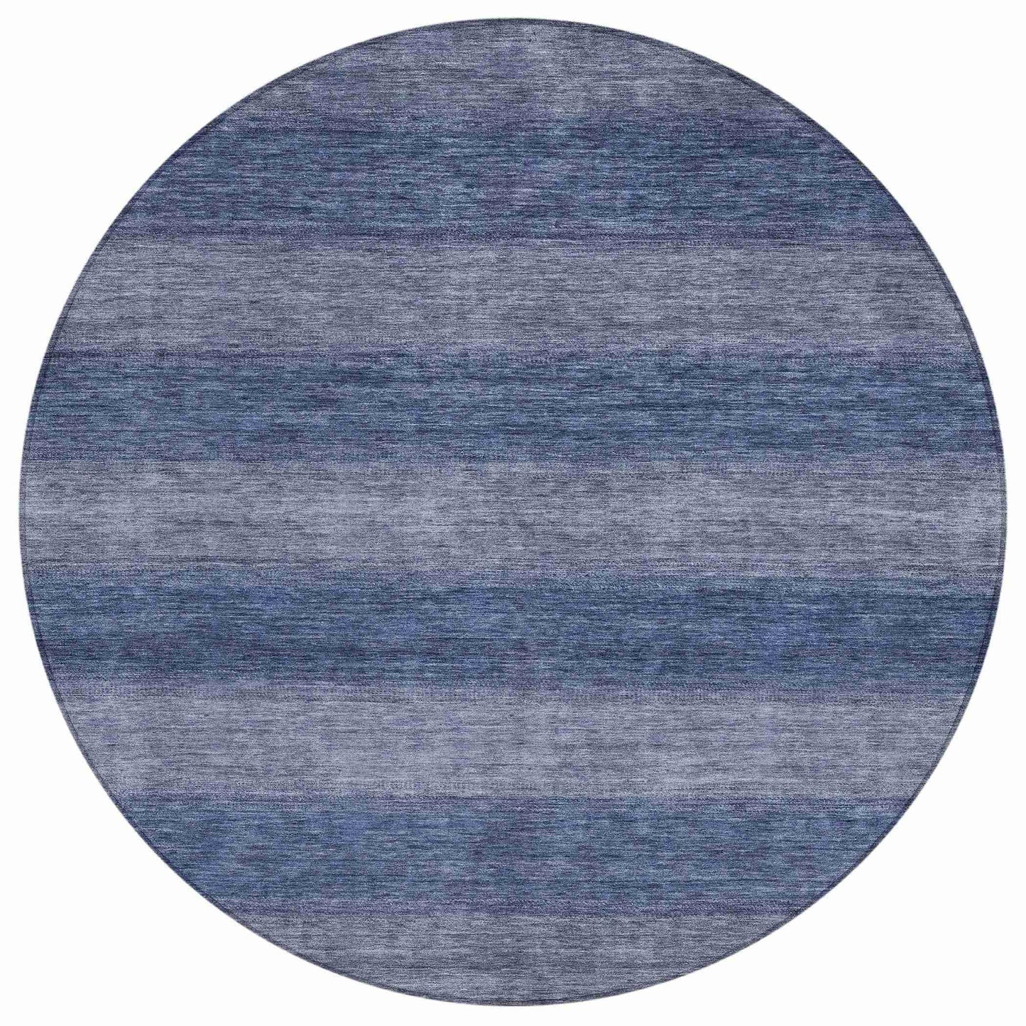 Haelius Blue Washable Indoor-Outdoor Rug